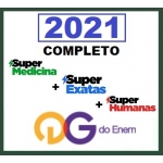 QG ENEM 2021 - PACOTE COMPLETO : Extensivo completo + Medicina + Exatas + Humanas (CERS 2021) Exame Nacional do Ensino Médio